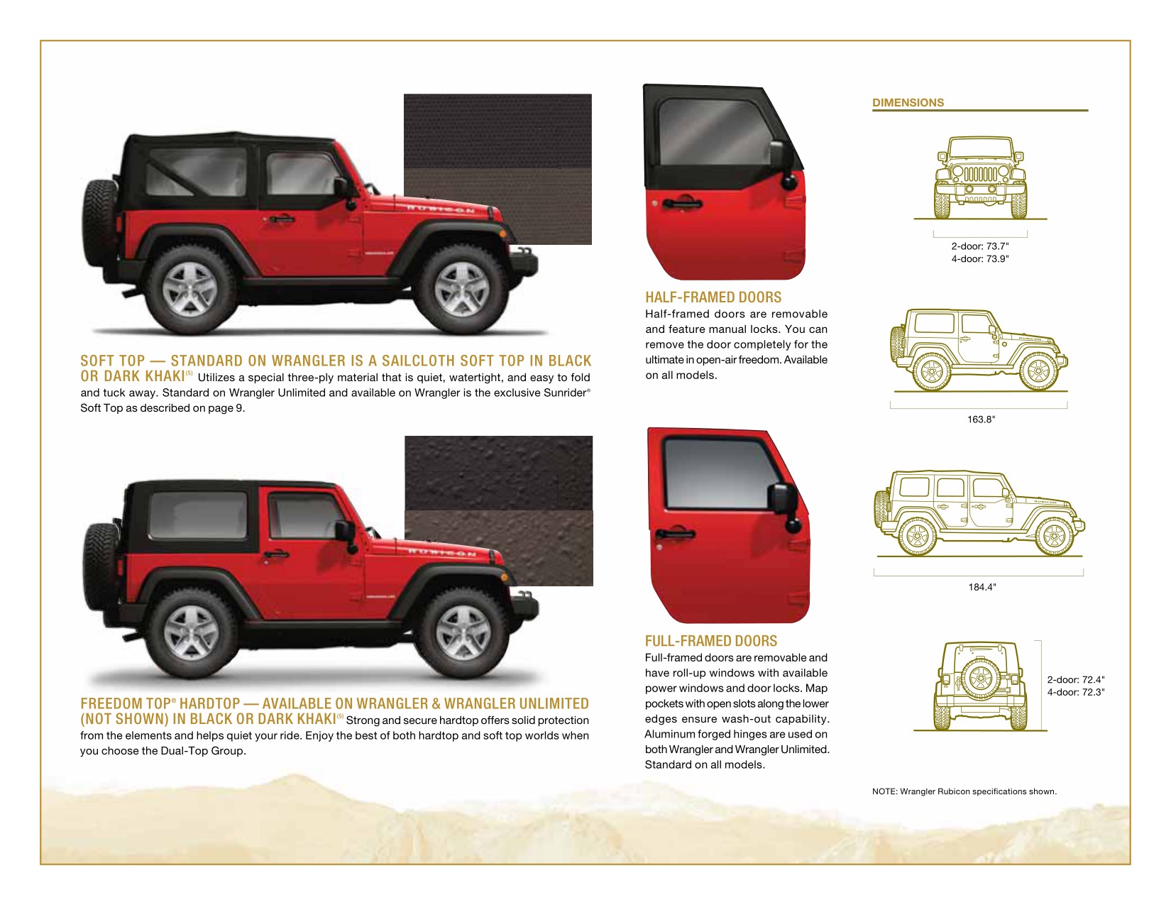 2008 Jeep Wrangler Brochure Page 19